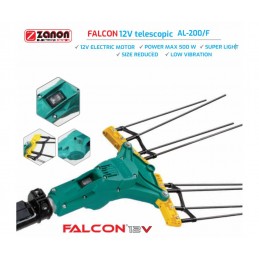 Abbacchiatore ZANON Falcon 12V con Asta AL 300 a Batteria