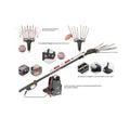 Abbacchiatore ZANON Karbonium PRO AL 300 con Batteria Litio Drive 1650 S e Asta in CARBONIO a Batteria