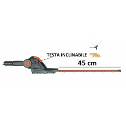 Accessorio WA0308 Asta Tosasiepe per Potatore WORX WG349E