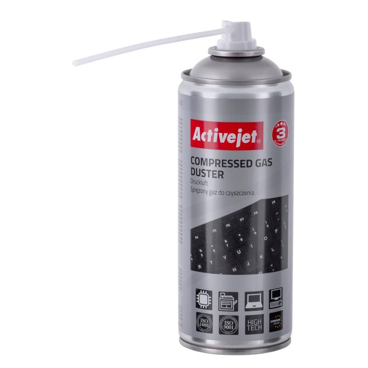 Activejet AOC-200 Aria compressa (400 ml) spray aria per pulizia posti difficili da raggiungere