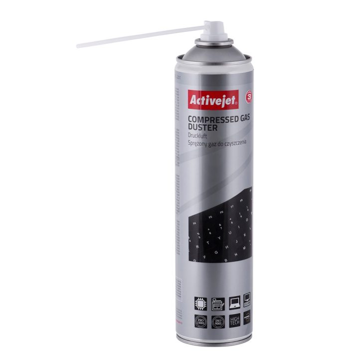 Activejet AOC-201 Aria compressa (600 ml) spray pulizia aria facilita pulizia posti difficili da raggiungere