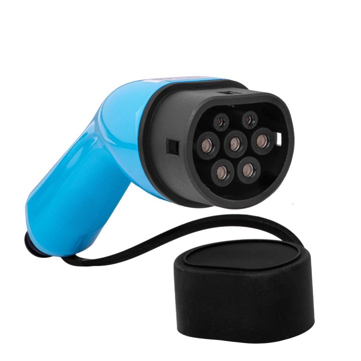 Akyga AK-SC-E17 Cavo di ricarica per veicoli elettrici blu Type 2 No 3 0 m