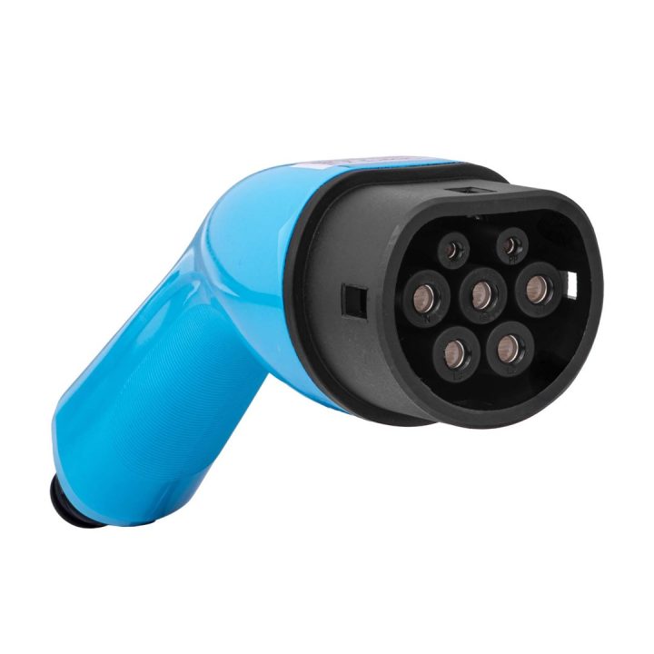 Akyga AK-SC-E17 Cavo di ricarica per veicoli elettrici blu Type 2 No 3 0 m