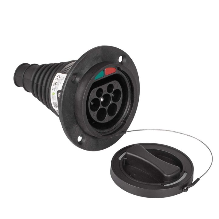 Akyga AK-SC-E25 eMobility Ladesteckdose 32 A 1phasig Type 2 No 1 0 m