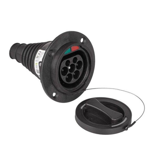 Akyga AK-SC-E26 eMobility Ladesteckdose 32 A 3phasig Type 2 No 3 0 m
