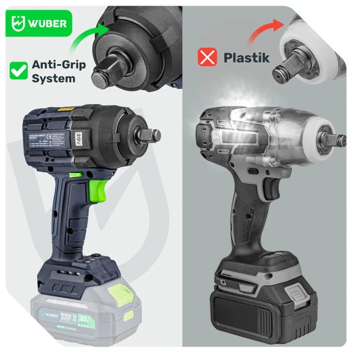 Avvitatore ad impatto brushless 20V W04606 W04606 WUBER