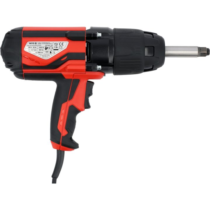 Avvitatore ad impatto elettrico 1/2 1020 W 800 Nm YT-82022 YATO