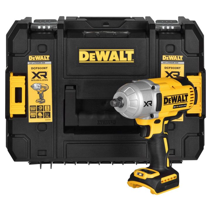 Avvitatore ad impulsi senza batteria e caricabatterie 18V DCF900NT DEWALT