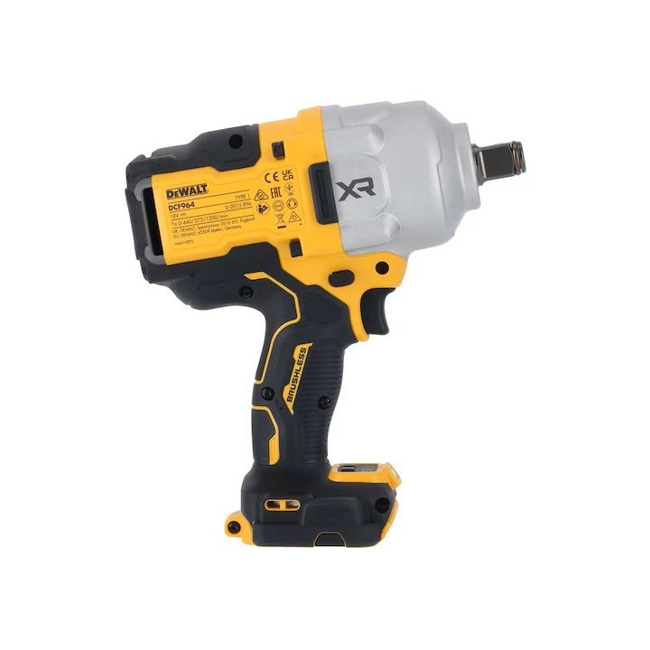 DeWalt Avvitatore ad urto DEWALT DCF964NT-XJ 18V XR 3/4 2576Nm Giallo Nero - immagine 5