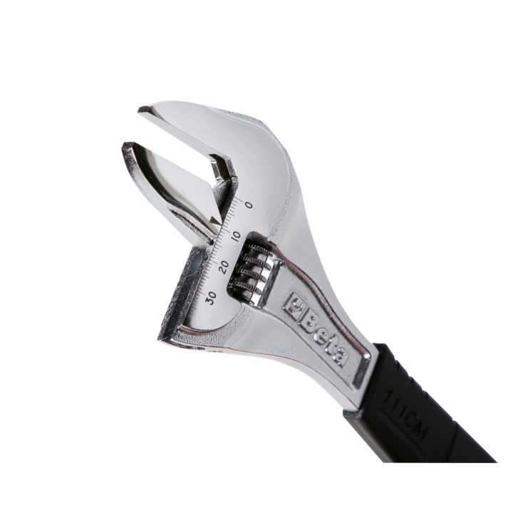 Chiave regolabile a rullino cromata, modello corto con apertura maggiorata Beta 111CM 270
