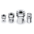 Beta 123/K4 Kit di 4 adattatori per chiavi a cricchetto: 1 adattatore per bits 3 adattatori a sgancio rapido 001230504
