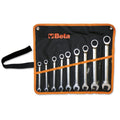 Beta 141/B9 Serie di 9 chiavi combinate a cricchetto diritte (art. 141) in busta 001410069