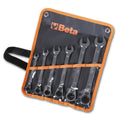 Beta 142/B6 Serie di 6 chiavi combinate a cricchetto reversibile (art. 142) in busta 001420066