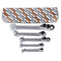 Beta 142/S17 Serie di 17 chiavi combinate a cricchetto reversibile (art. 142) 001420068