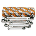 Beta 142AS/8 Serie di 8 chiavi combinate a cricchetto reversibile (art.142AS) 001420330