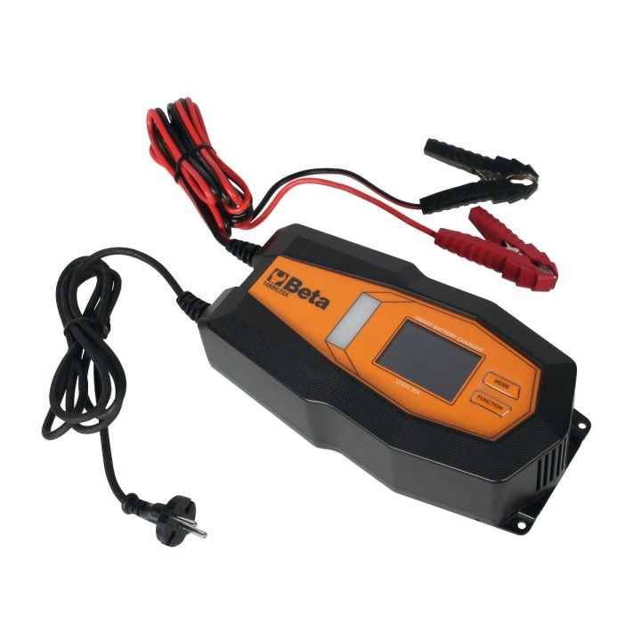 BETA UTENSILI Beta 1498H/25A Caricabatterie elettronico 12-24V multifunzione 014980225 - immagine 1