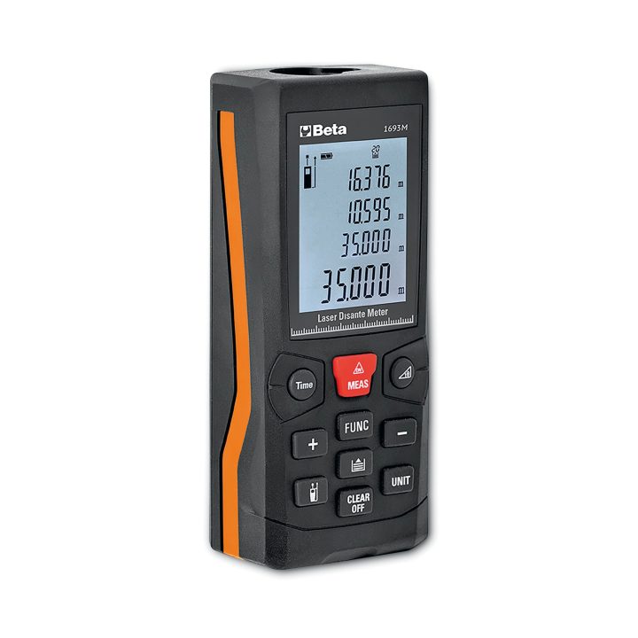 BETA UTENSILI Beta 1693M 80 Misuratore di distanza laser 80 metri 016930080 - immagine 1