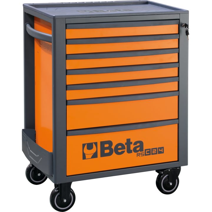 Beta 2400 RSC24/7-VAS/A Cassettiera mobile con sette cassetti e assortimento di 223 utensili 024004043
