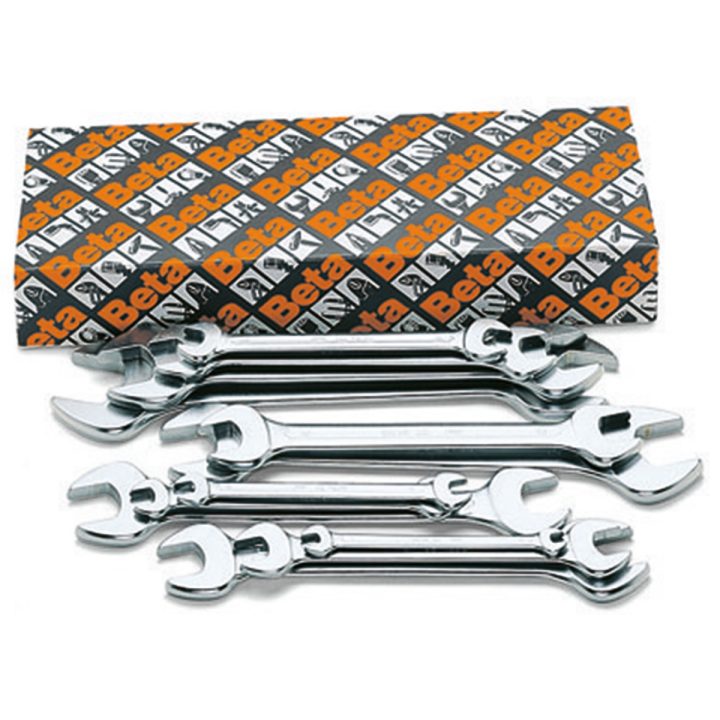 Set da 8 chiavi a forchetta doppie Beta 55/S8