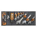 Beta 6600 M/33 Assortimento 37 utensili, con ganci senza pannello 066000033