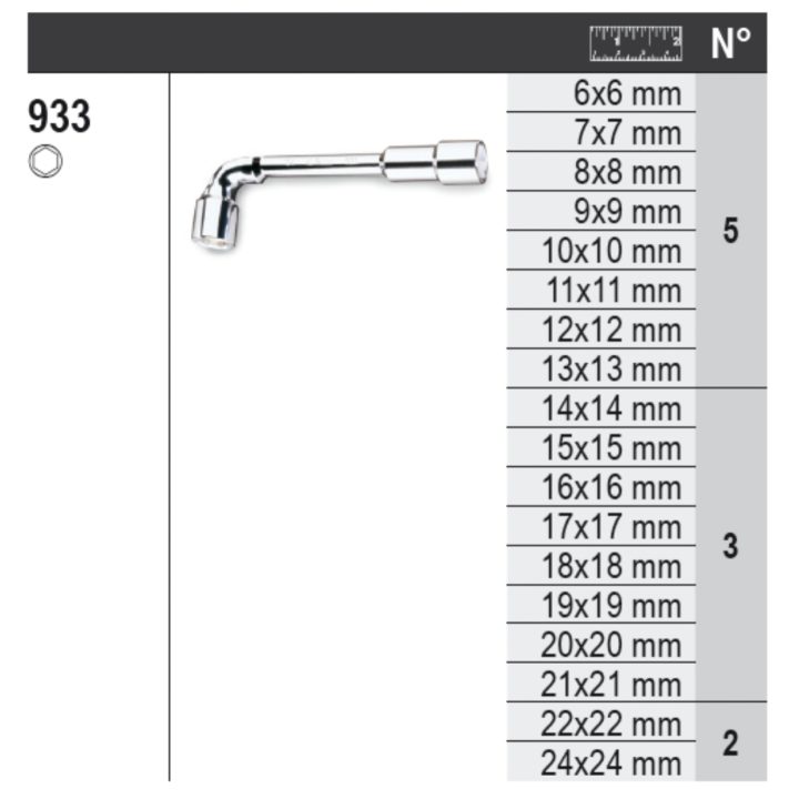 Assortimento di 68 utensili con ganci senza pannello Beta 6600