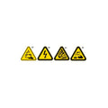 Beta 7109A 1 Cartelli di avvertenza in alluminio 071090001