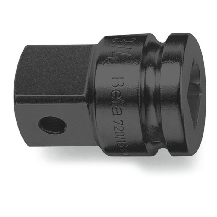Beta 720/16 Raccordo Macchina con attacco quadro femmina 1/2" e maschio 3/4" fosfatato 007200814