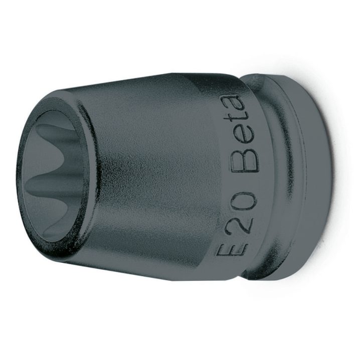 Beta 720FTX 20 Chiavi a bussola Macchina per viti con profilo Torx® con attacco quadro femmina 1/2" fosfatate 007200420