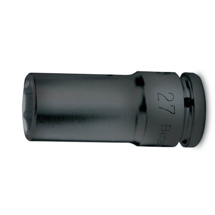 Beta 720L 24 Chiavi a bussola Macchina con attacco quadro femmina 1/2" bocca esagonale, serie lunga fosfatate 007200324