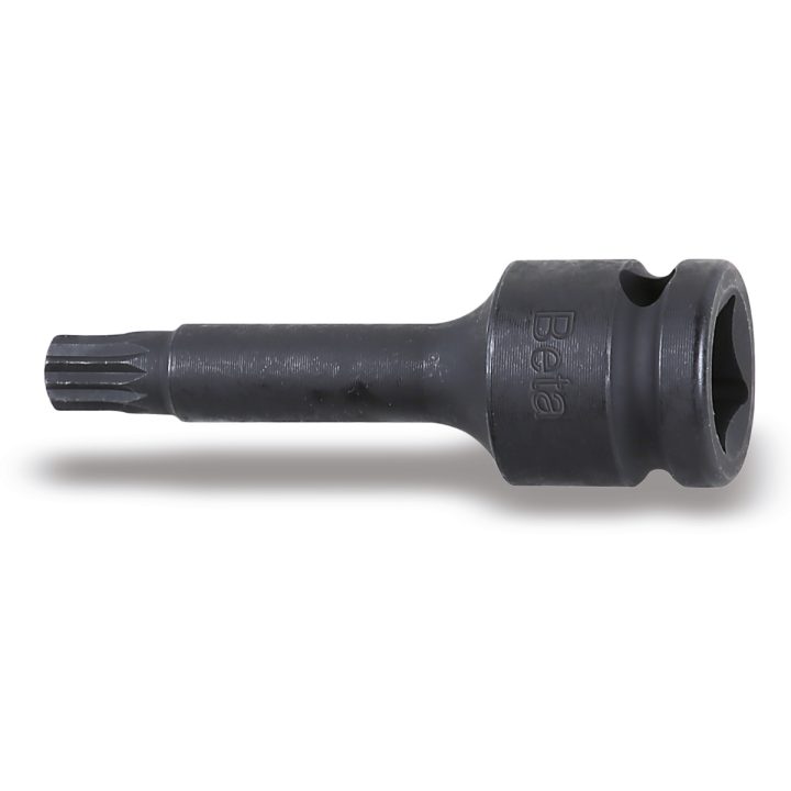 Beta 720XZN M12 Chiavi a bussola Macchina maschio per viti con impronta XZN® con attacco quadro femmina 1/2" fosfatate 007201512