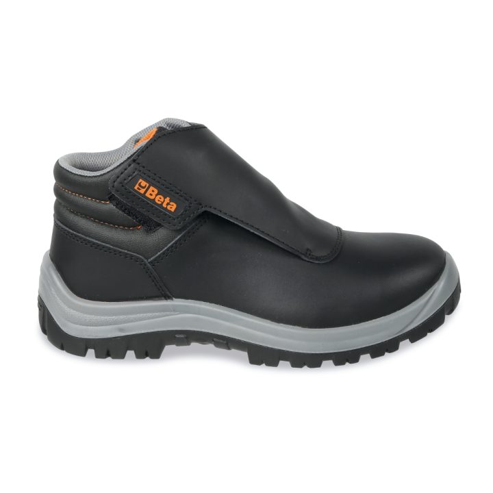 BETA UTENSILI Beta 7245NB 41 Scarpe antinfortunistiche BASIC in pelle idrorepellente con patella di protezione 072451641 - immagine 1