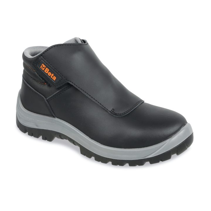 BETA UTENSILI Beta 7245NB 45 Scarpe antinfortunistiche BASIC in pelle idrorepellente con patella di protezione 072451645 - immagine 2