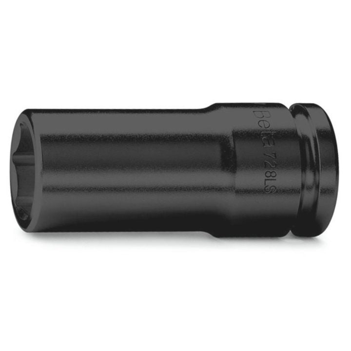 Beta 728LS 22 Chiavi a bussola Macchina con attacco quadro femmina 3/4" bocca esagonale serie lunga sottile fosfatate 007280522
