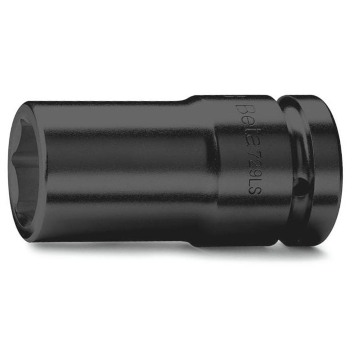 Chiavi a bussola Macchina con attacco quadro femmina 1" bocca esagonale, serie lunga sottile, fosfatate Beta 729LS 27