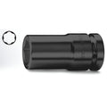 Beta 729LS 33 Chiavi a bussola Macchina con attacco quadro femmina 1" bocca esagonale, serie lunga sottile, fosfatate 007290533