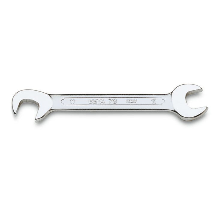 Beta 73 12 Chiavi a forchetta doppie piccole cromate 000730120