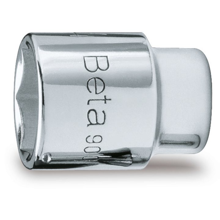 Beta 900AS 7/32 Chiavi a bussola a mano con attacco quadro femmina 1/4" bocca esagonale, cromate 009000345