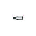 Beta 900ME 2,5 Chiavi a bussola a mano a giravite maschio esagonale con attacco quadro femmina 1/4" cromate - inserti bruniti 00