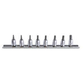 Beta 900TX/SB8 Serie di 8 chiavi a bussola maschio per viti con impronta Torx (art. 900TX) su supporto 009000730