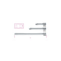 Beta 910/21 Prolunghe a mano con attacchi quadri maschio e femmina 3/8" cromate 009100822