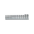 Beta 910AL/SB14 Serie di 14 chiavi a bussola a mano lunghe bocca esagonale (art. 910AL) su supporto 009100174