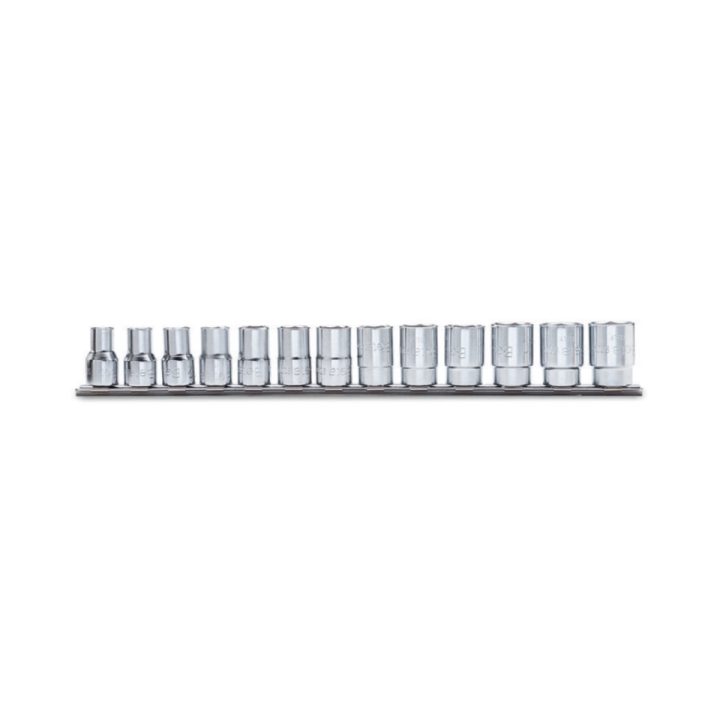 Set di chiavi a bussola a mano bocca poligonale (art. 910AS) su supporto Beta 910AS/SB13