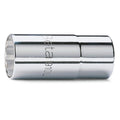 Beta 910BL 9 Chiavi a bussola a mano con attacco quadro femmina 3/8", tipo lungo bocca poligonale, cromate 009100309