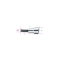Beta 910LP 1,2X6,5 Chiavi a bussola a mano a giravite per viti con intaglio con attacco quadro 3/8" cromate - inserti bruniti 00