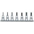 Beta 910PE/SB7 Serie di 7 chiavi a bussola maschio esagonale (art. 910PE) su supporto 009100503