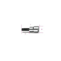 Beta 910PT 50 Chiavi a bussola a mano a giravite per viti con impronta pentalobata con attacco quadro femmina 3/8" cromate - ins