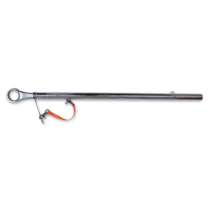 Chiavi poligonali curve con attacco per leva di manovra cromate H-SAFE Beta 91HS 41