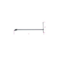 Beta 920/40 Quadro maschio 1/2" snodato a T cromato 009200850