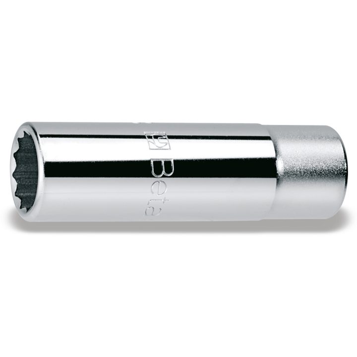 Beta 920AS-L 1.1/8 Chiavi a bussola a mano con attacco quadro femmina 1/2", tipo lungo bocca poligonale, cromate 009200365