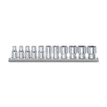 Beta 920AS/SB11 Serie di 11 chiavi a bussola a mano bocca poligonale (art.920AS) su supporto 009200225
